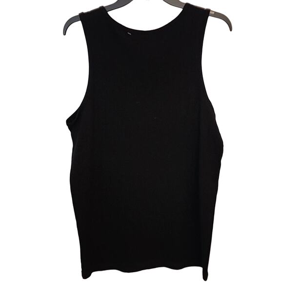 Sonoma Black Cotton Tank, NWT, Small - Picture 5 of 5